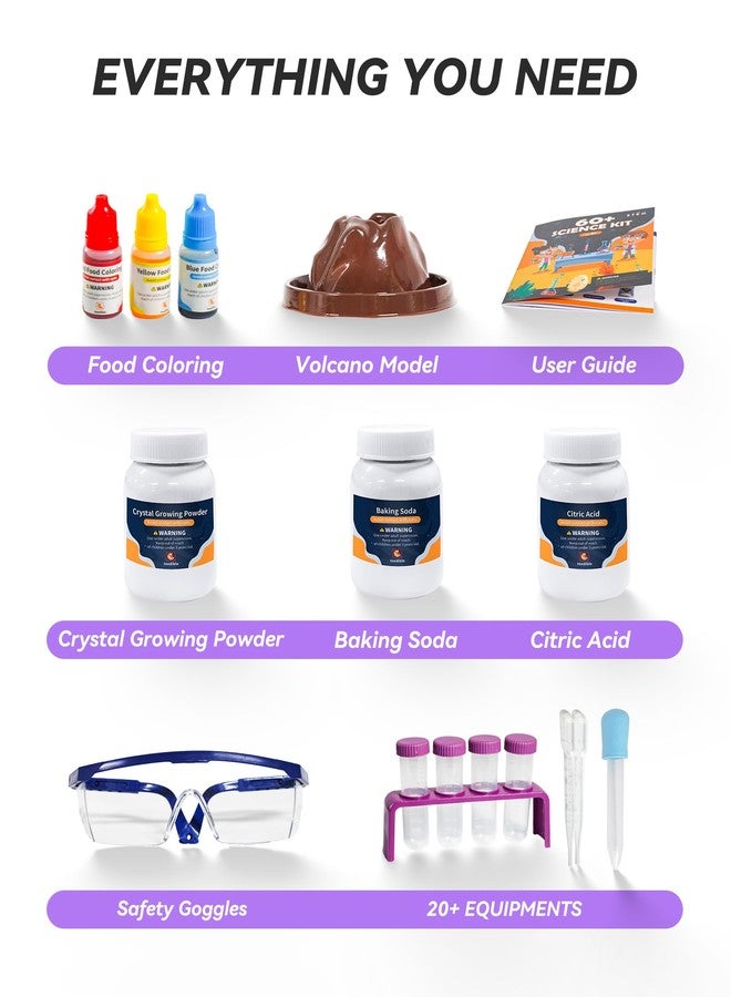 Melican 60+ Science Experiment Kit for Kids Ages 8+, STEM Educational Science Gifts for Kids, First Science Kit for Boys Girl Birthday - Image 5